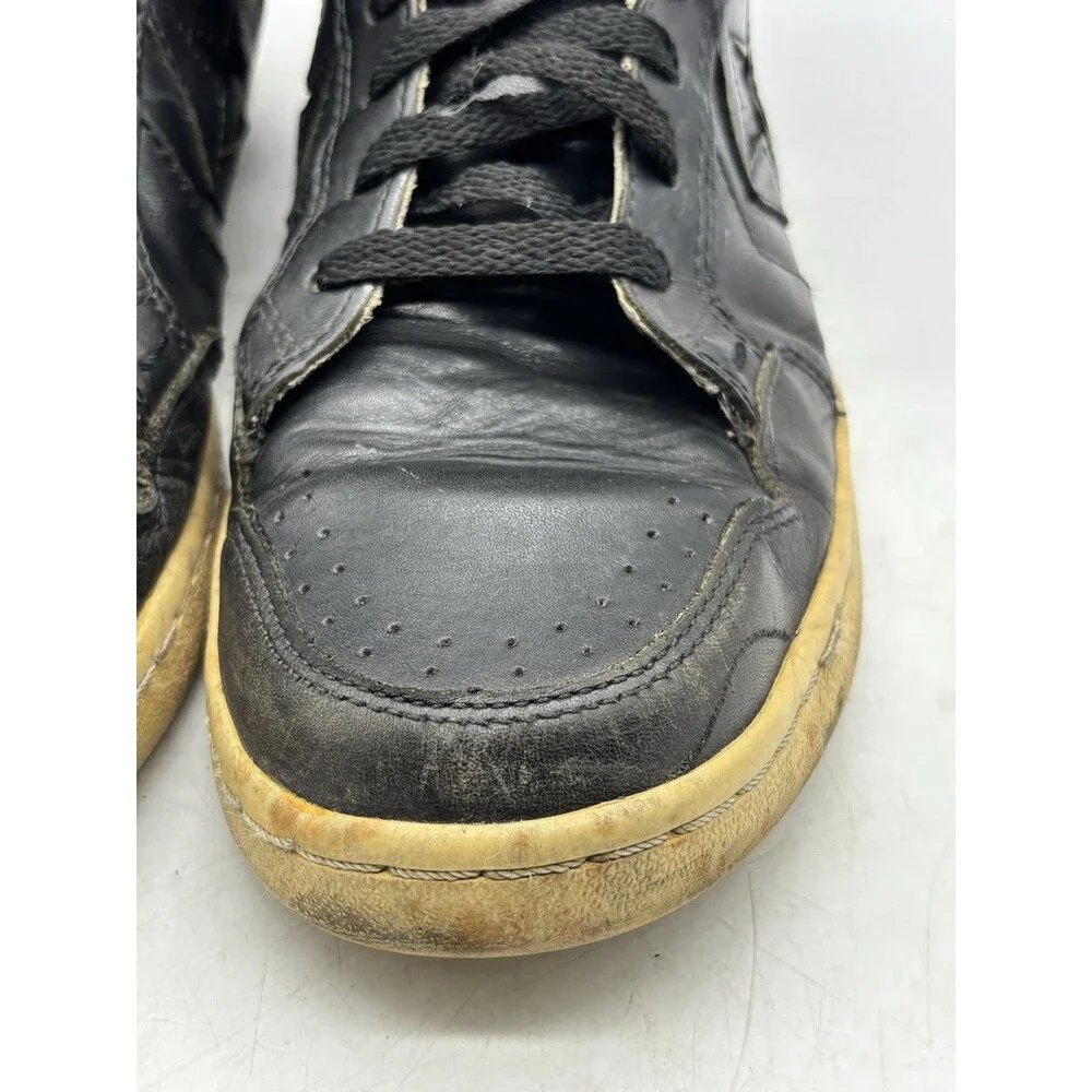 John Varvatos x Converse Weapon Leather Mid Top Shoes SIZE 11 MENS